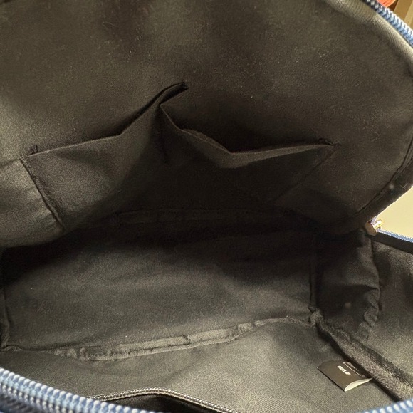 My Hero Academia All Might Chibi Mini Backpack Navy Blue Faux Leather Wing - Picture 10 of 13